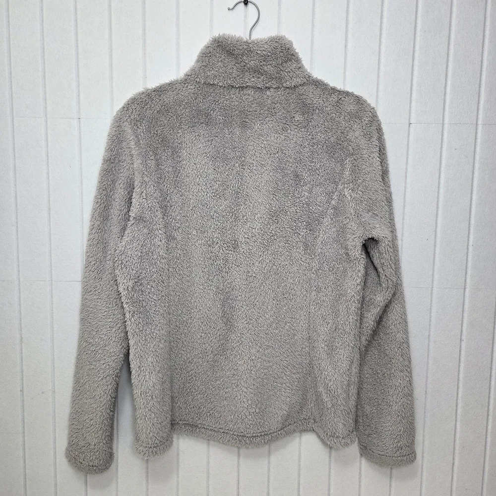 Patagonia Gray Fleece Teddy Pullover Size‎ M